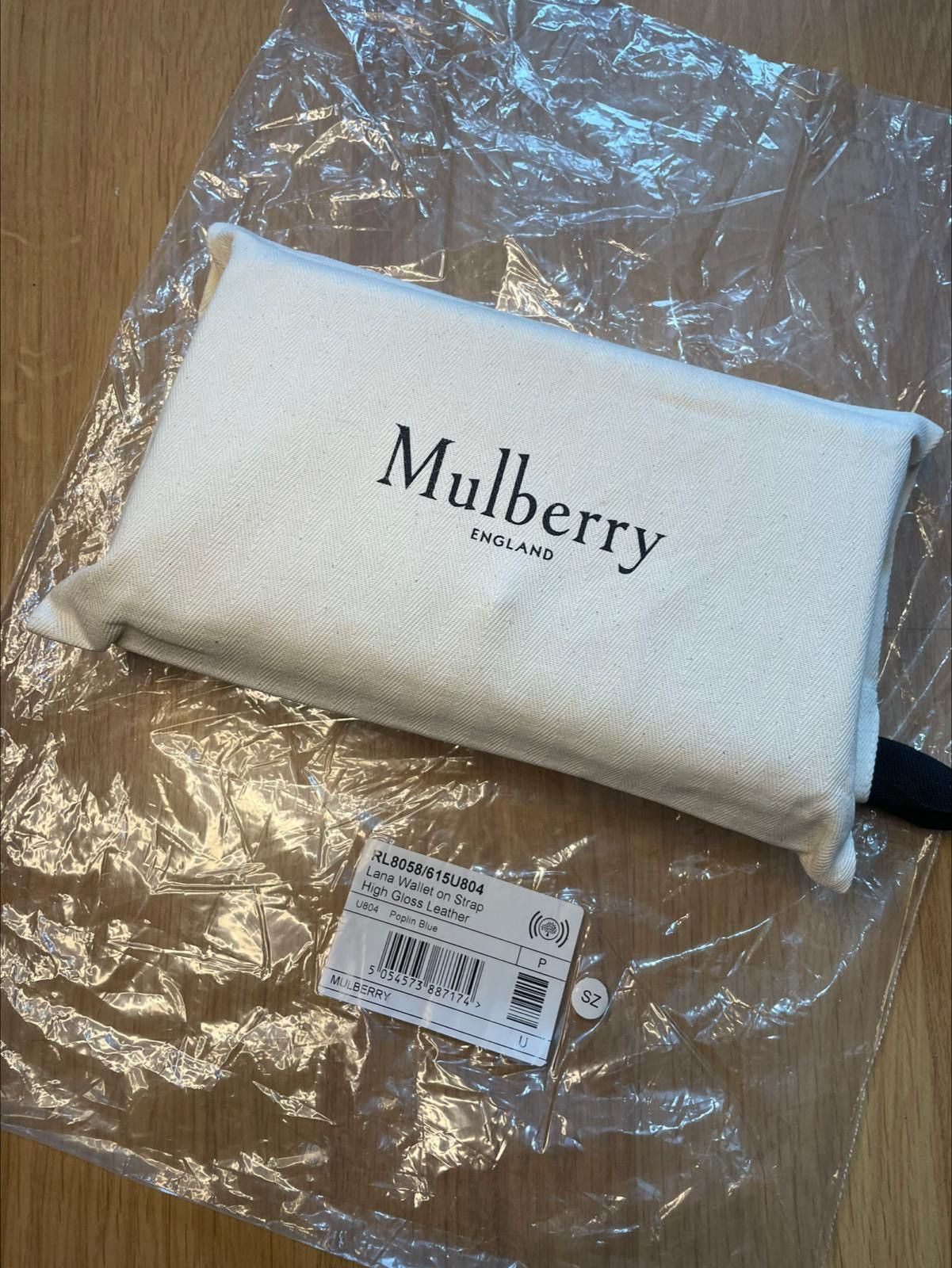 Mulberry Mulberry Lana Crossbody Poplin Blue Bag Size ONE SIZE - 13 Thumbnail
