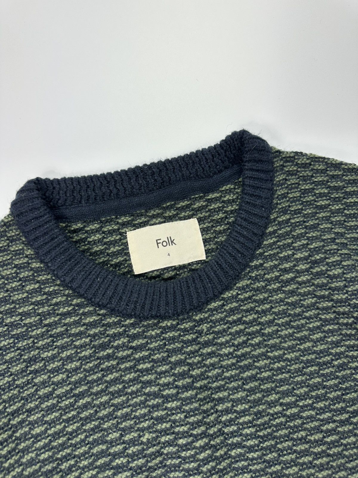 Folk Folk Sweater Men's Knit M Size Size US M / EU 48-50 / 2 - 8 Thumbnail