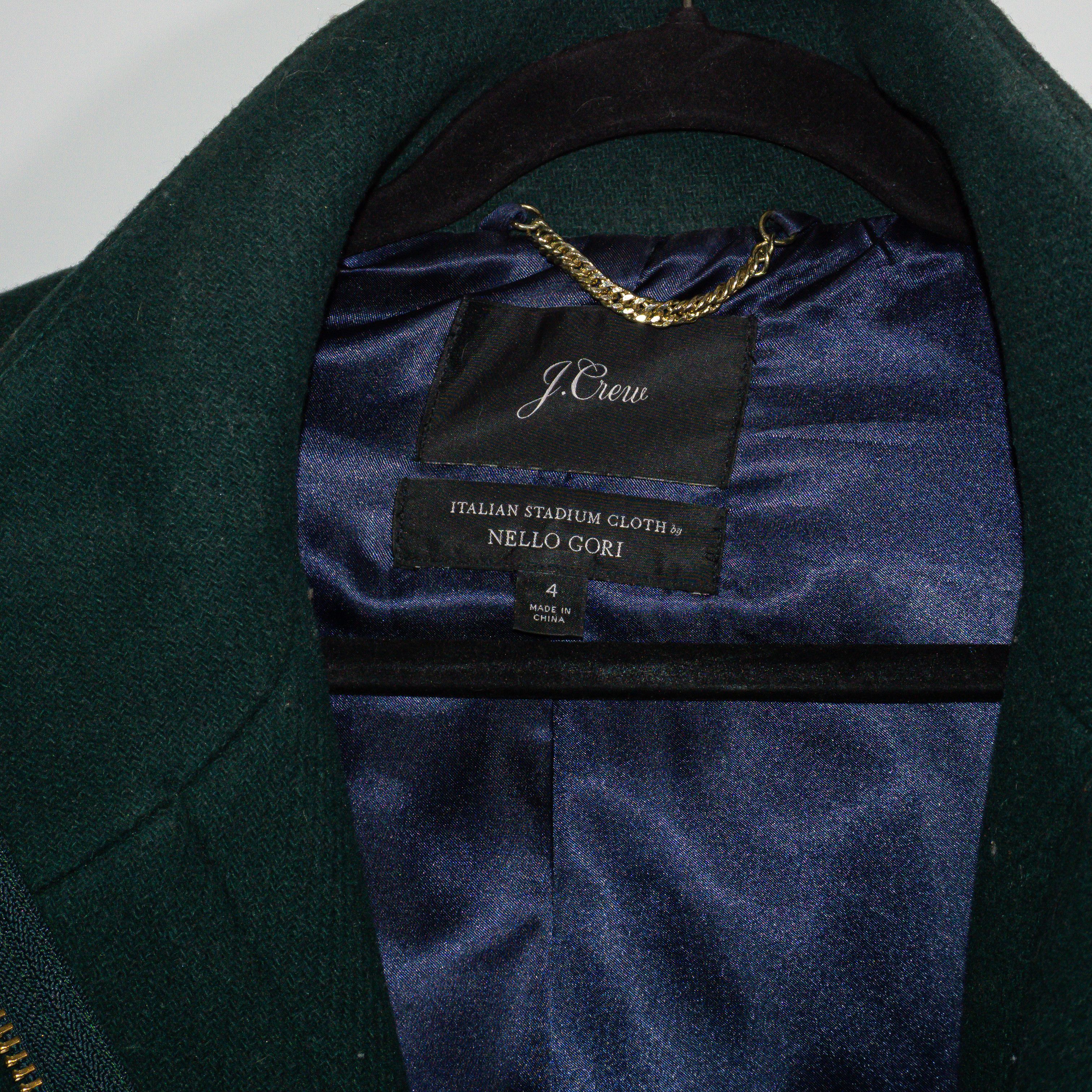 J.Crew J. Crew Italian Stadium Cloth Nello Gori Wool Size S / US 4 / IT 40 - 2 Thumbnail