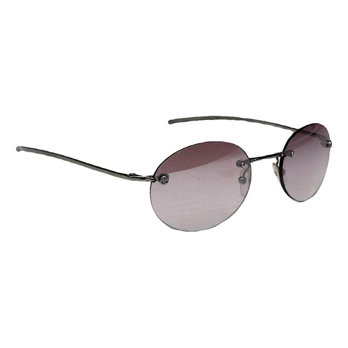 Gucci Purple Metal Sunglasses Size ONE SIZE - 1 Thumbnail