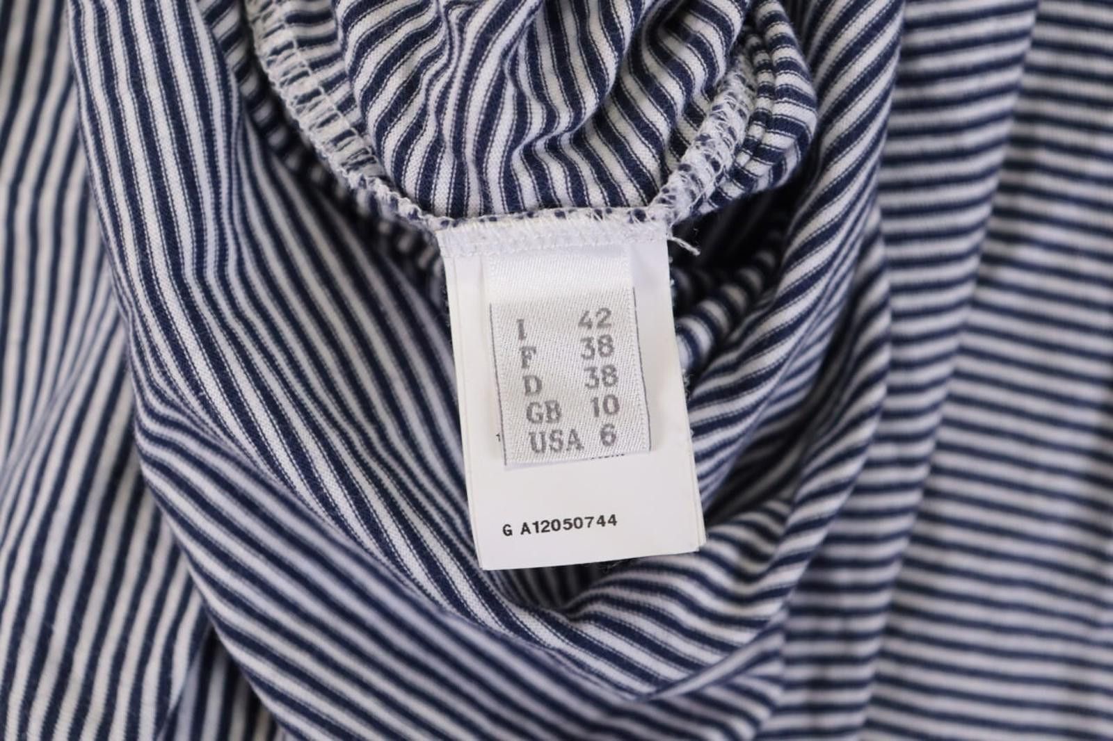 Alberta Ferretti Philosophy Alberta Ferretti Blue Shirt Size I 42 / USA 6 Size M / US 6-8 / IT 42-44 - 12 Thumbnail