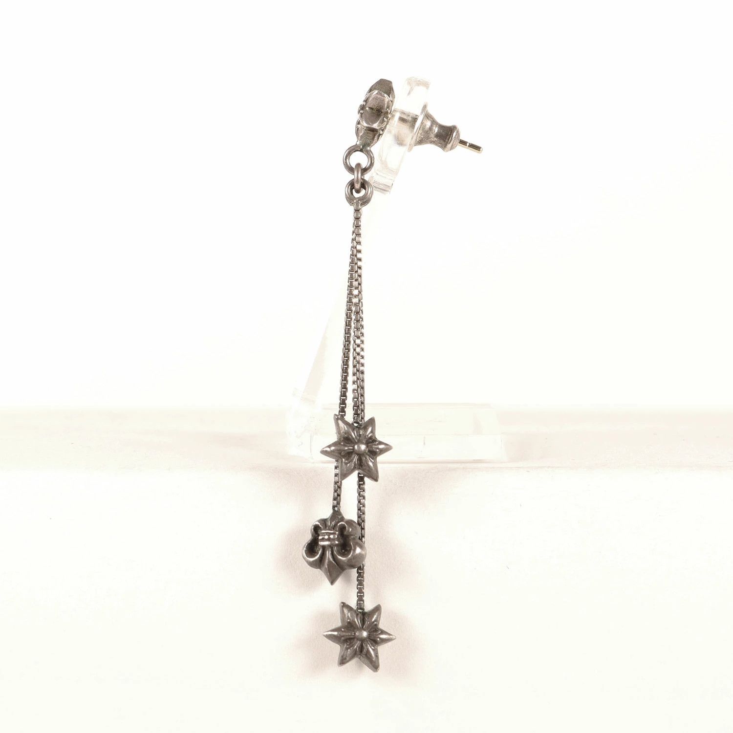 CHROME HEARTS JoJo V2 Star 3 Charm Earring (Left Ear)