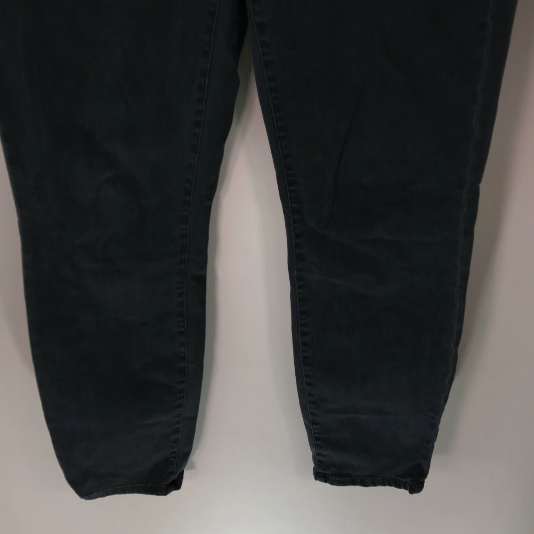 Denime VINTAGE J Crew Toothpick Womens Casual Skinny Leg Stretch Black Denim Jeans Size 30 Size 30" / US 8 / IT 44 - 5 Thumbnail