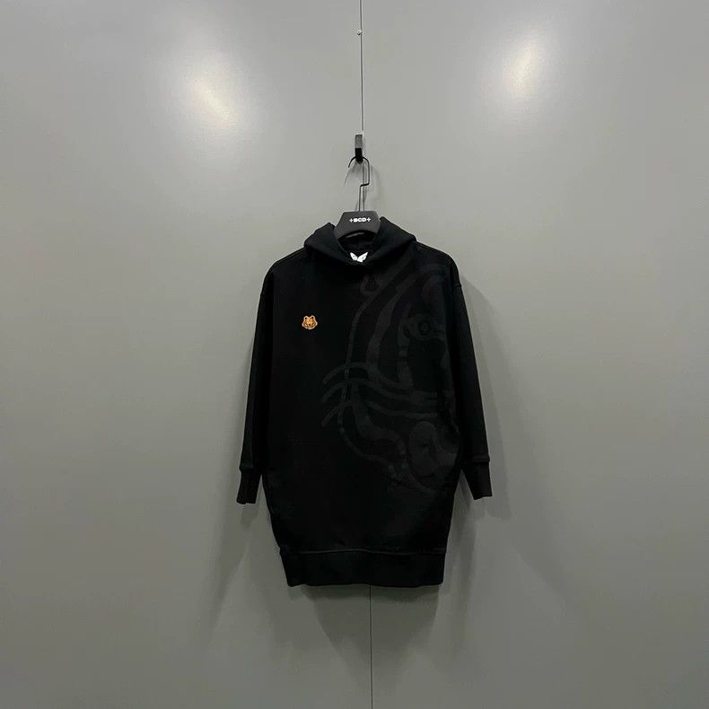 Kenzo KENZO Black little tiger head hoodie dress Size XS / US 0-2 / IT 36-38 - 1 Thumbnail