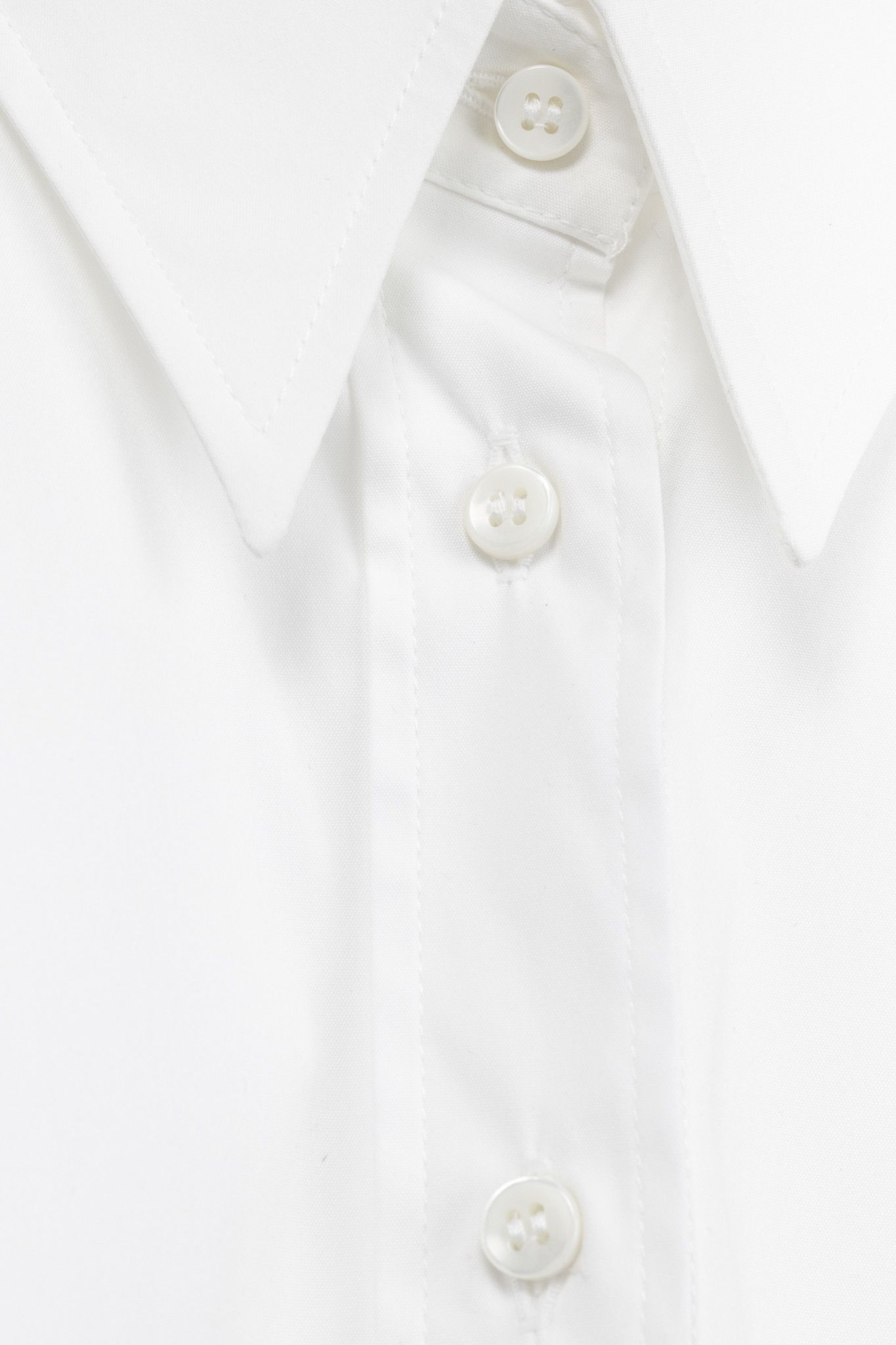 Brunello Cucinelli Brunello Cucinelli SS21 Cotton Monili-Tab Buttoned Shirt Size XS / US 0-2 / IT 36-38 - 7 Thumbnail