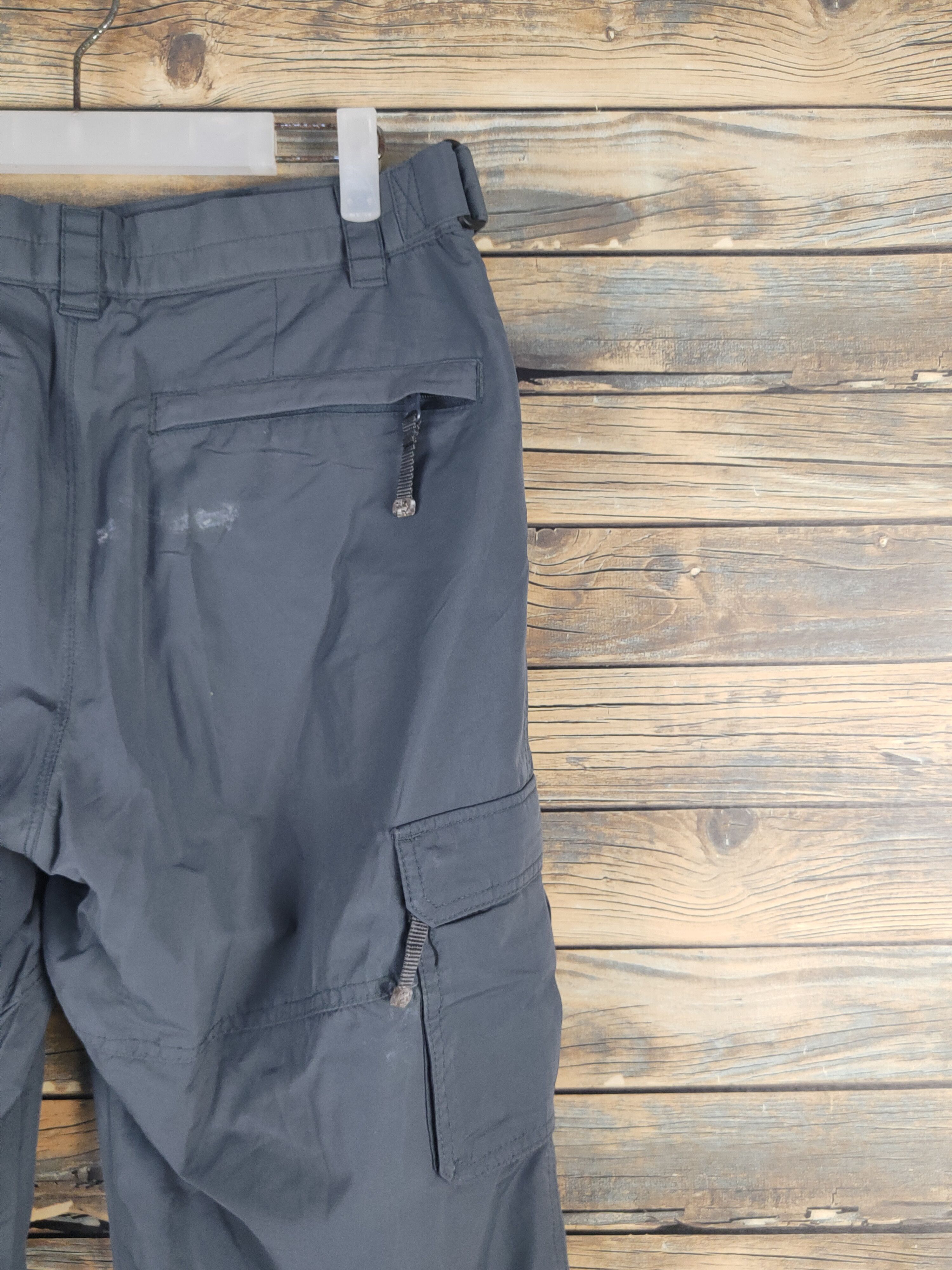 Japanese Brand DL Naked Dark Gray Multipocket Tactical Cargo Pants #1526 Size US 32 / EU 48 - 11 Thumbnail