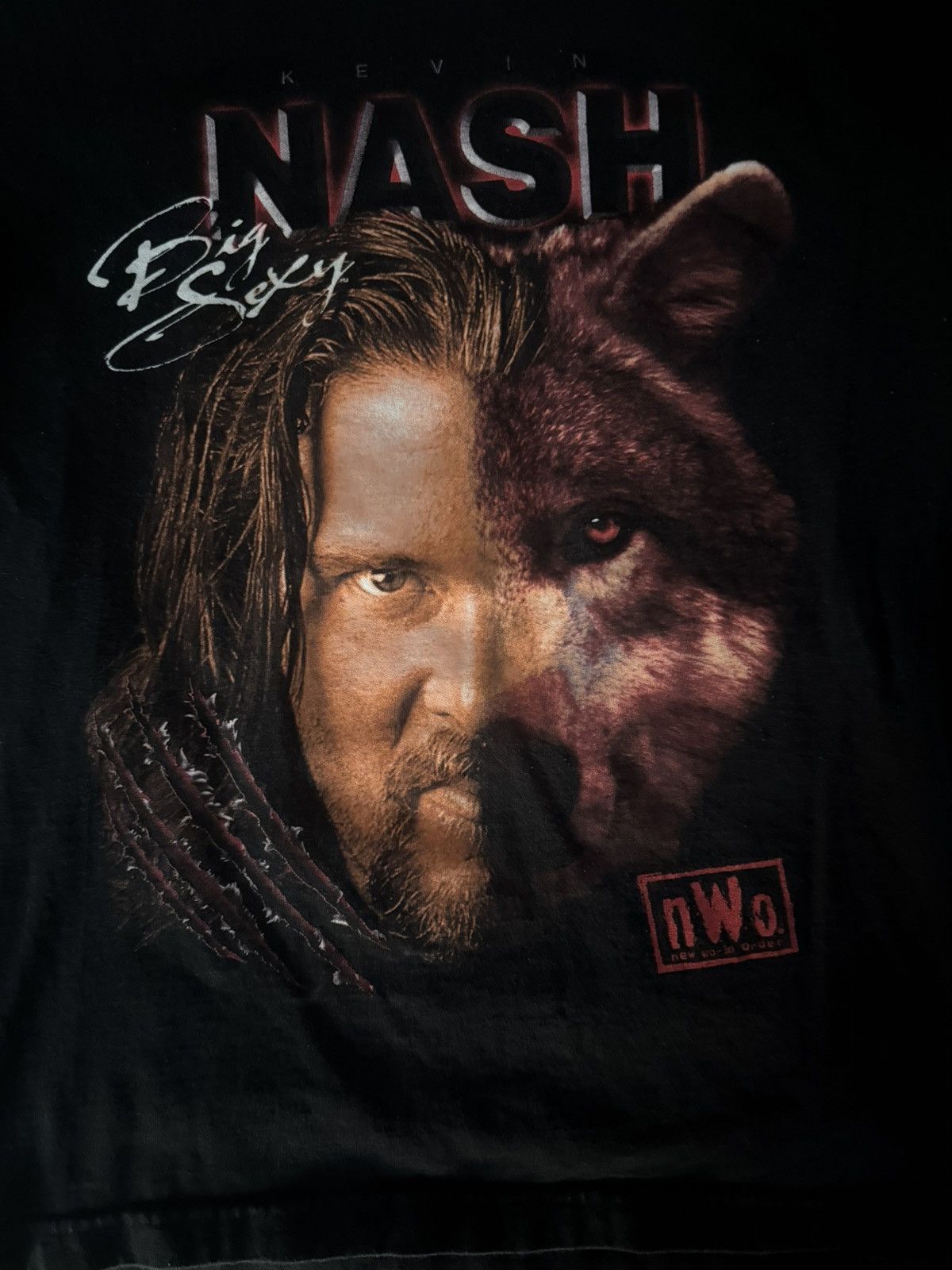 WCW/nWo 1998 outsiders big sexy kevin nash wolf pack 90s t wrestling Size US M / EU 48-50 / 2 - 21 Thumbnail