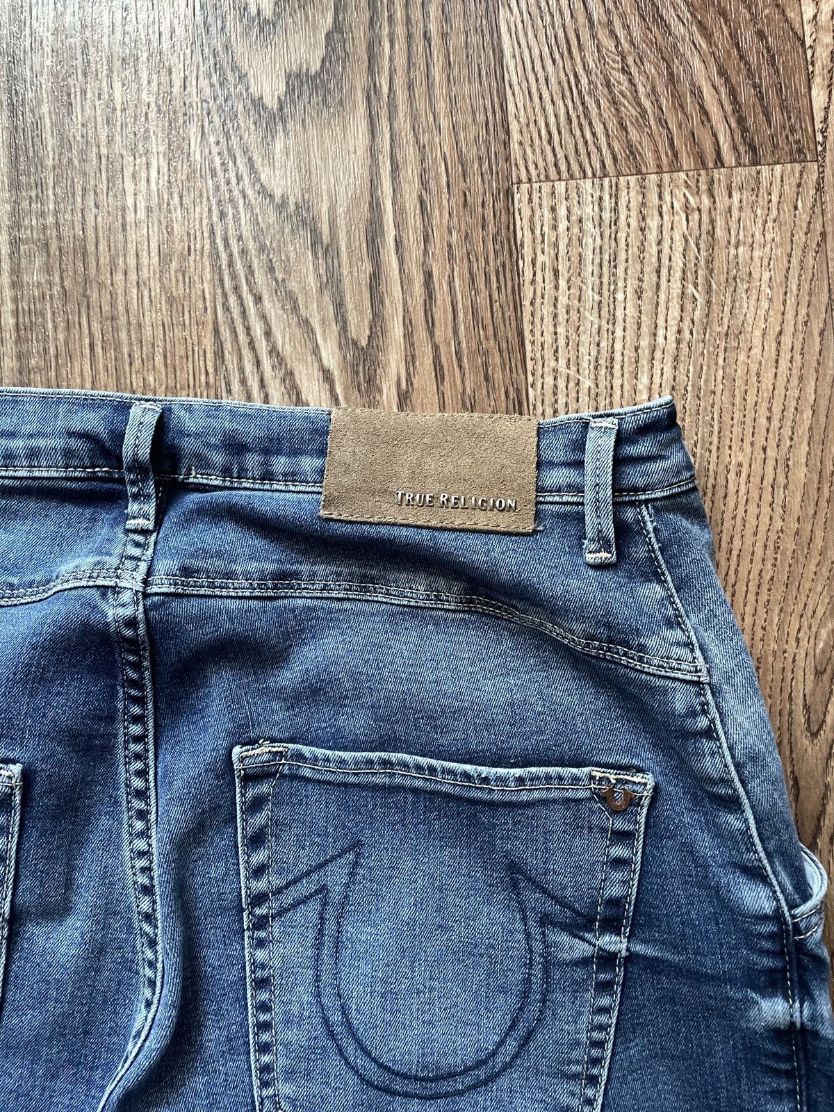 True Religion 💋WOMEN's Vintage True Religion loose Jeans Pants Made In USA Size 27" / US 4 / IT 40 - 2 Thumbnail