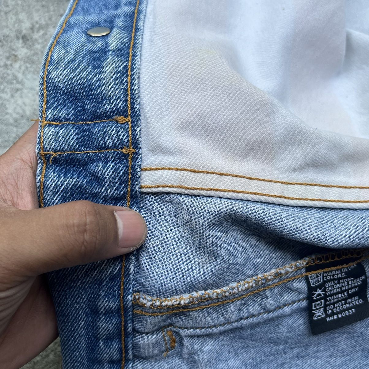 Harley Davidson × Vintage Distressed Denim Teucker Jacket Harley Davidson Sleeveless Size US M / EU 48-50 / 2 - 11 Thumbnail
