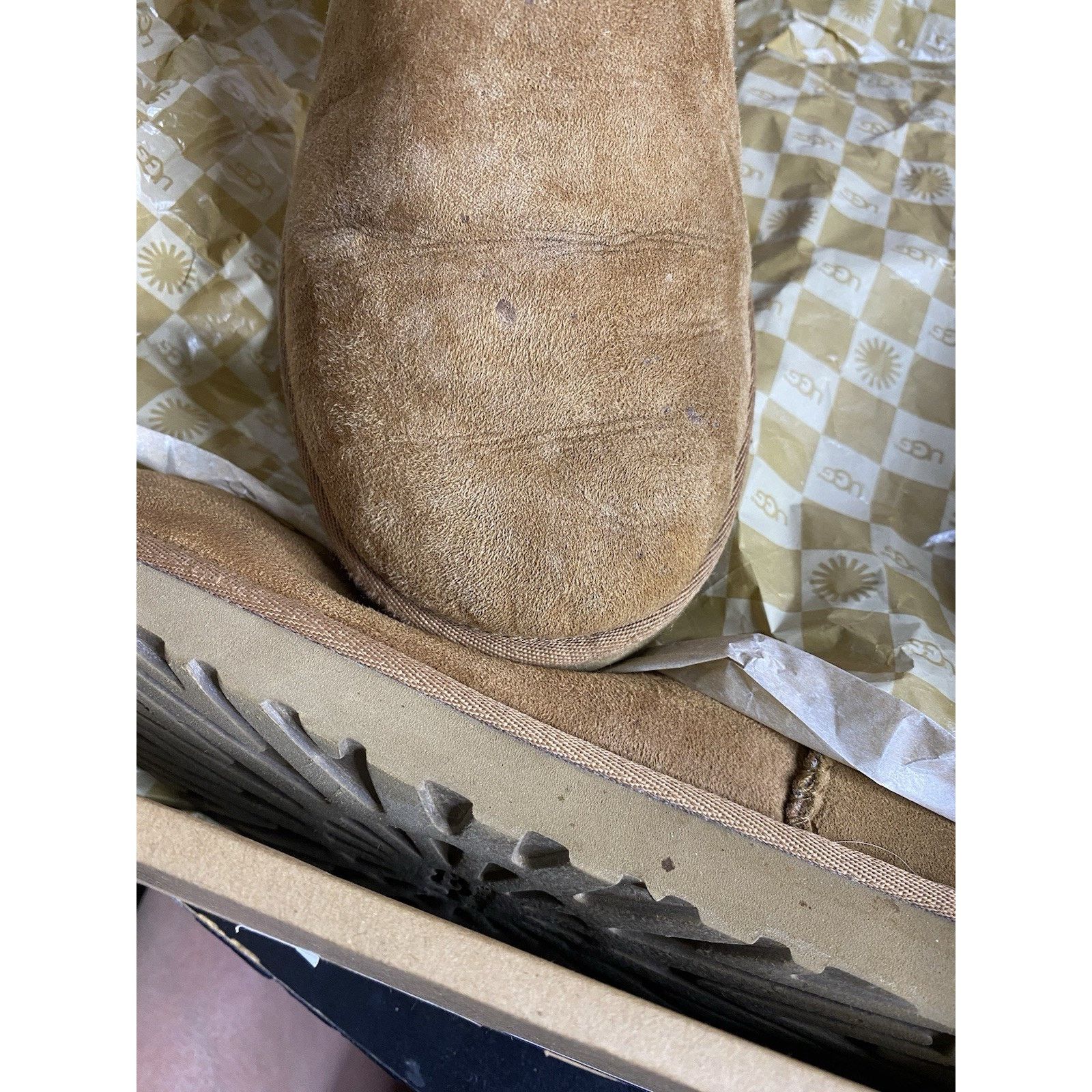 Ugg IOB UGG Classic Tall Womens Winter Boots - Size 9, Chestnut Size US 9 / IT 39 - 3 Thumbnail