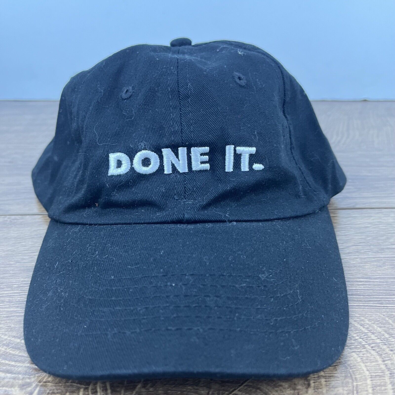 Other Done It Hat Done It Snapback Hat Black Hat Adjustable Black Size ONE SIZE - 1 Thumbnail