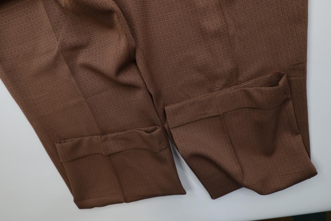 Vintage Vintage 90s Streetwear Knit Geometric Wide Leg Chino Pants Size US 38 / EU 54 - 5 Thumbnail