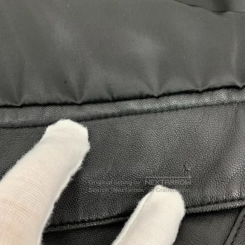 Prada Prada Black sheepskin zipper long-sleeved leather jacket Size US M / EU 48-50 / 2 - 9 Thumbnail