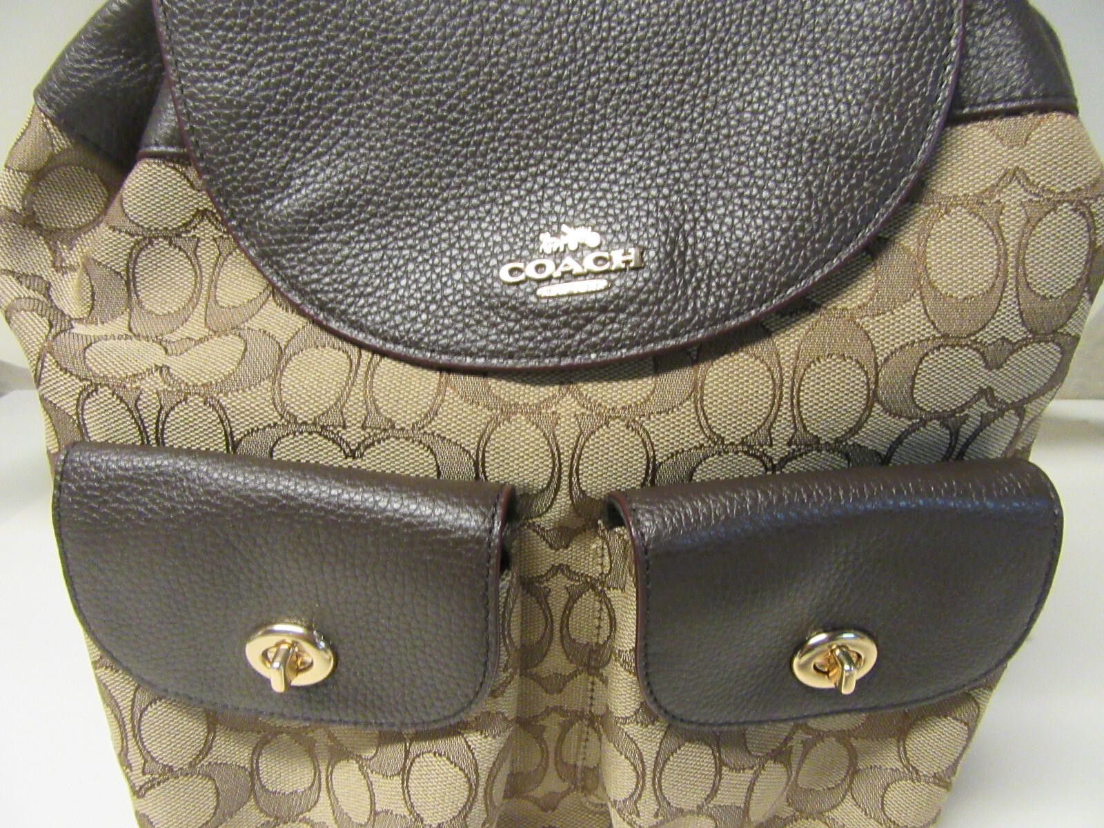 Coach Coach Outline Signature Billie Backpack F30275 NEW NWT Size ONE SIZE - 5 Thumbnail