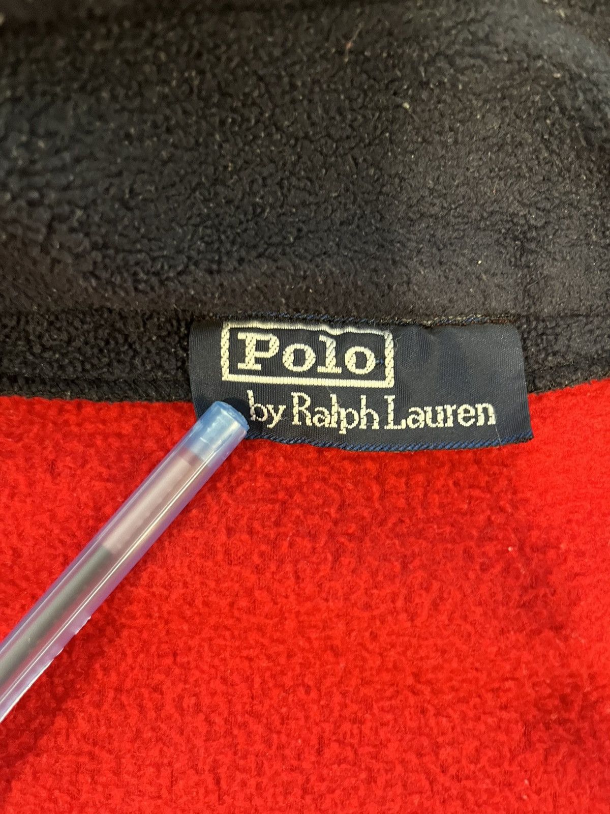 Polo Ralph Lauren × Vintage Polo Ralph Lauren zip up fleece vintage 90s Size US L / EU 52-54 / 3 - 3 Thumbnail