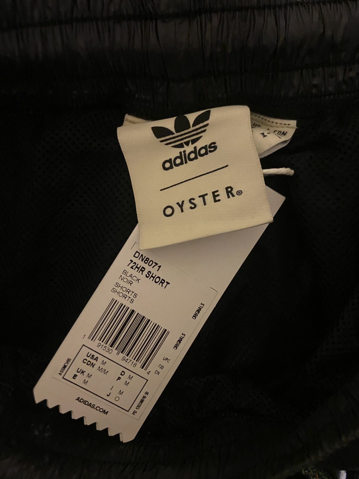 Adidas Adidas Consortium x Oyster Holdings 48 Hour Short Black Size US 32 / EU 48 - 3 Thumbnail