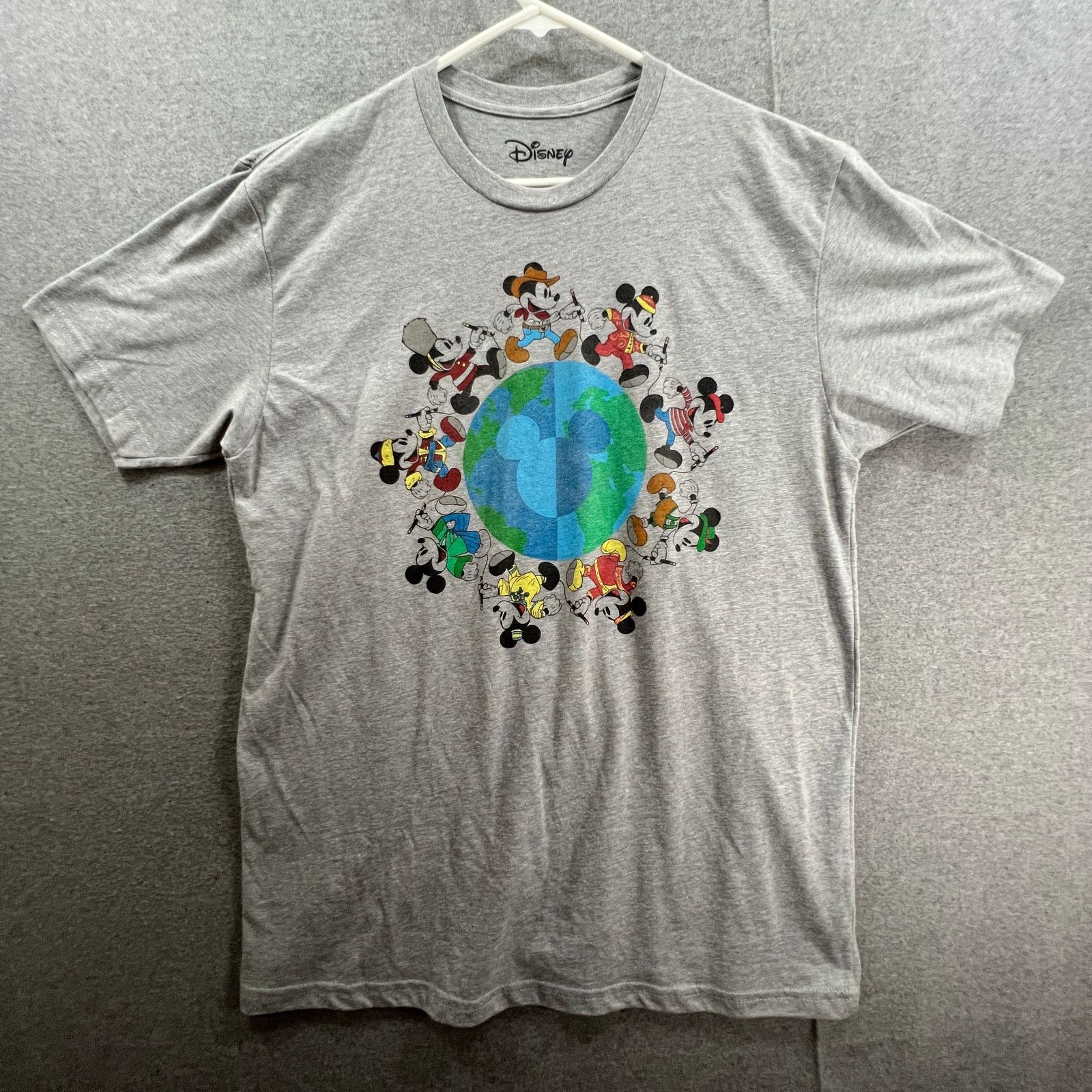 Disney Disney Mickey All Around the World Shirt Women Large Size L / US 10 / IT 46 - 1 Thumbnail