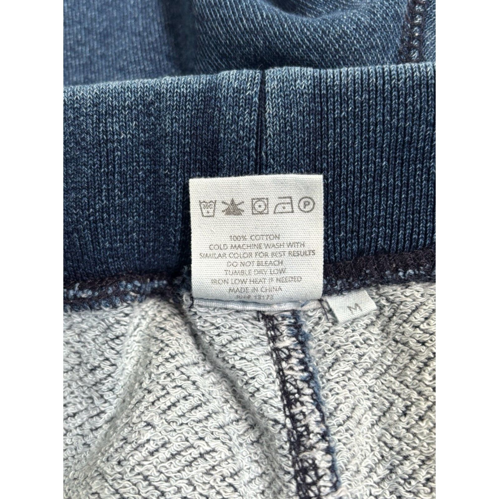 Saturdays NYC VINTAGE Saturdays NYC Sweatpants Sweatpants Men M Blue 2010s Athletic Drawstring Pocketed 100% Cotton Size US 31 - 6 Thumbnail