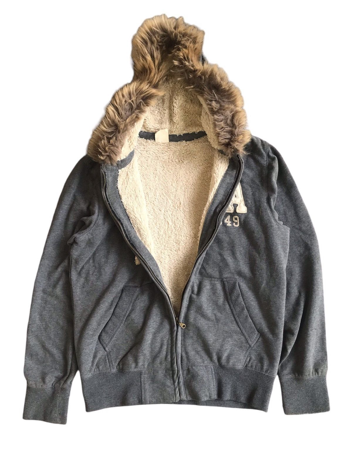 If Six Was Nine Y2K Who AU Fur zip hoodie Size US L / EU 52-54 / 3 - 2 Thumbnail