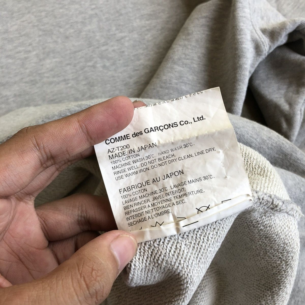 CDG by Comme des Garcons Vintage Comme des Garcons Good Design Shop CDG Crewneck Grey Size US XL / EU 56 / 4 - 11 Thumbnail
