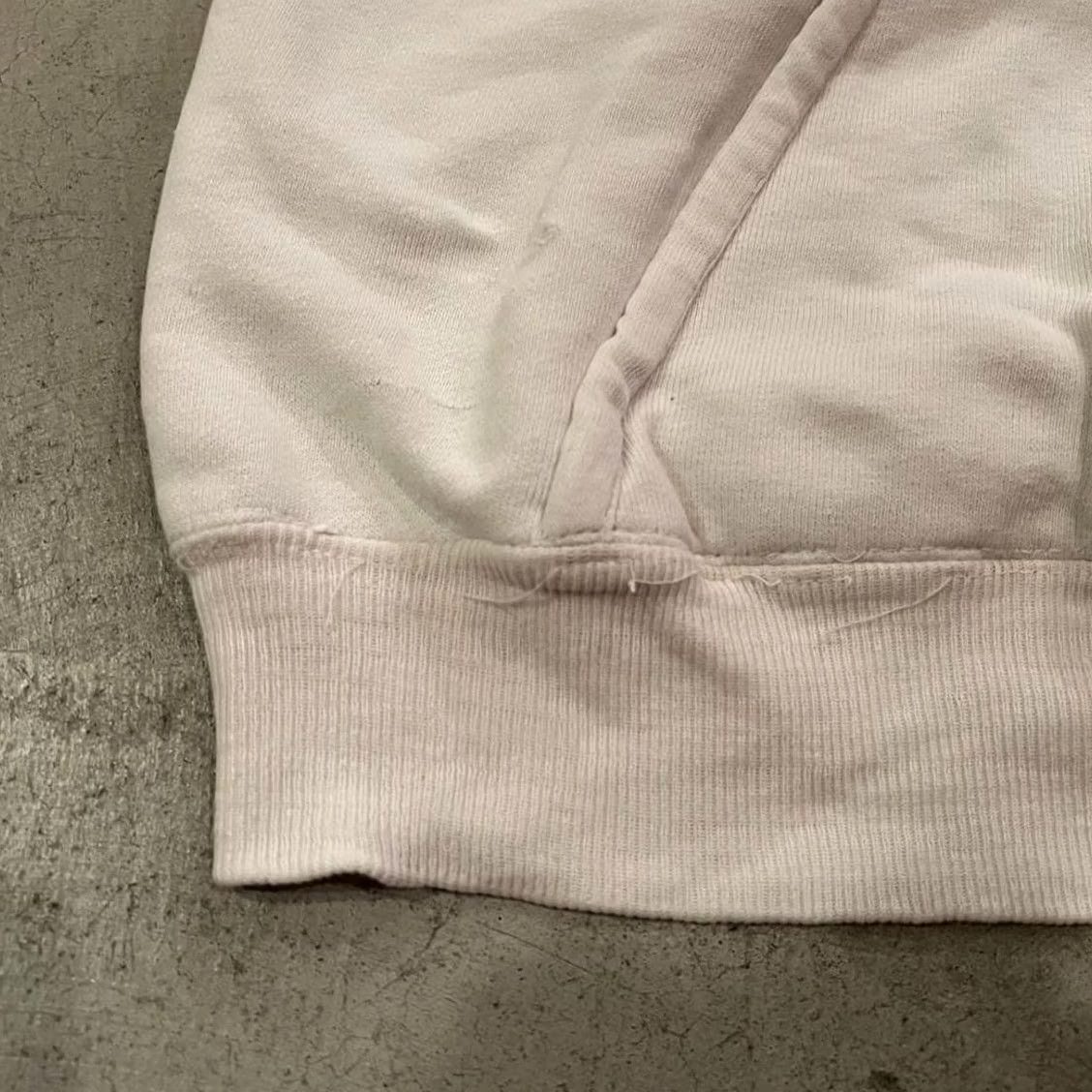 Vintage VINTAGE Sweat Hoodie L White USA Made 50s 60s Size US L / EU 52-54 / 3 - 4 Thumbnail