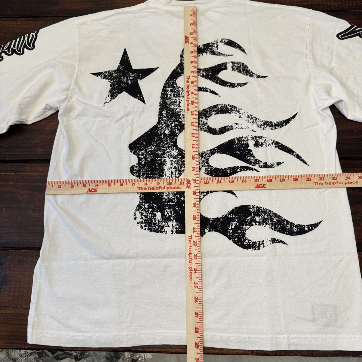 HELLSTAR Hellstar Overseas Inner Star Long Sleeve Tee Size US XL / EU 56 / 4 - 9 Thumbnail