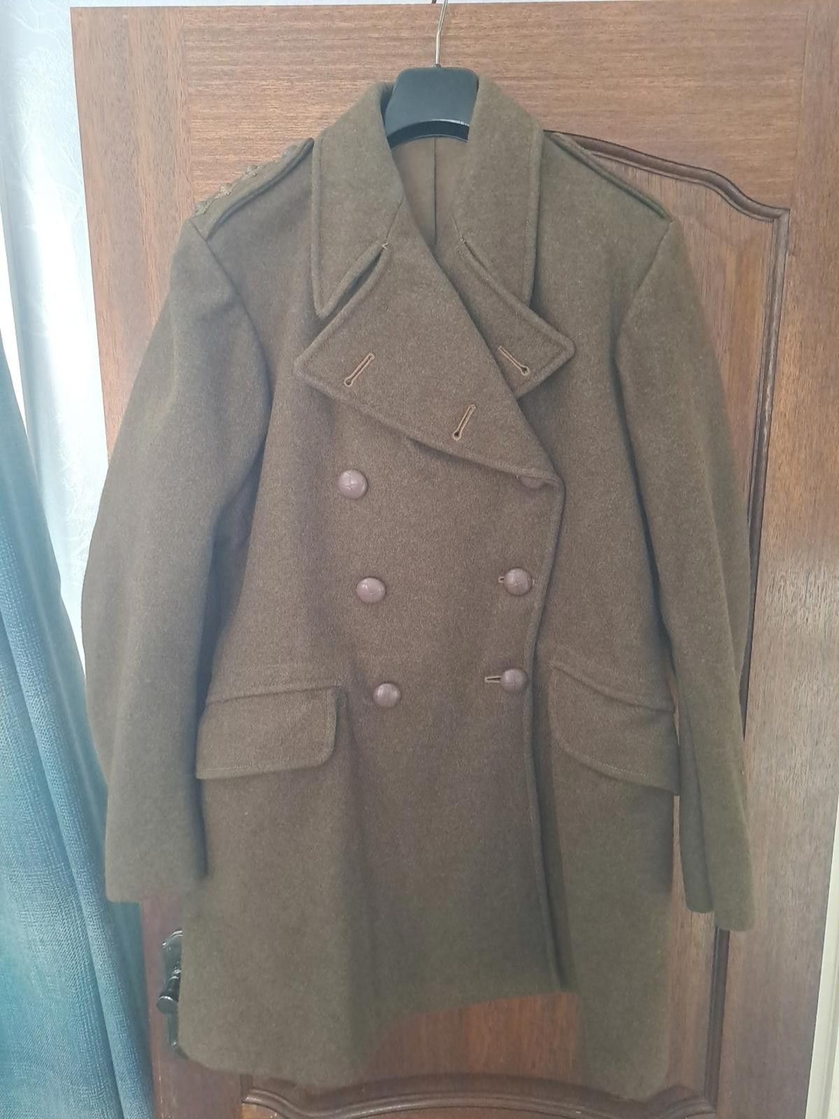 Other British Army Pattern Dismounted Greatcoat 1951 Medium Size US M / EU 48-50 / 2 - 2 Thumbnail