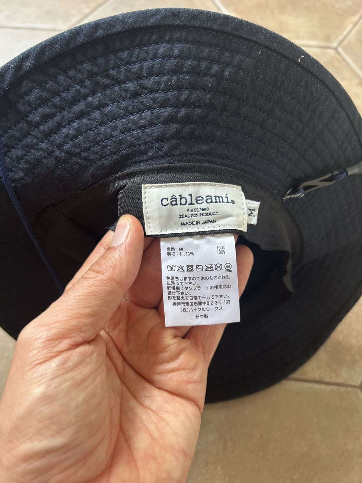 Cableami × Japanese Brand CABLEAMI PANAMA CAP HAT Size ONE SIZE - 5 Thumbnail
