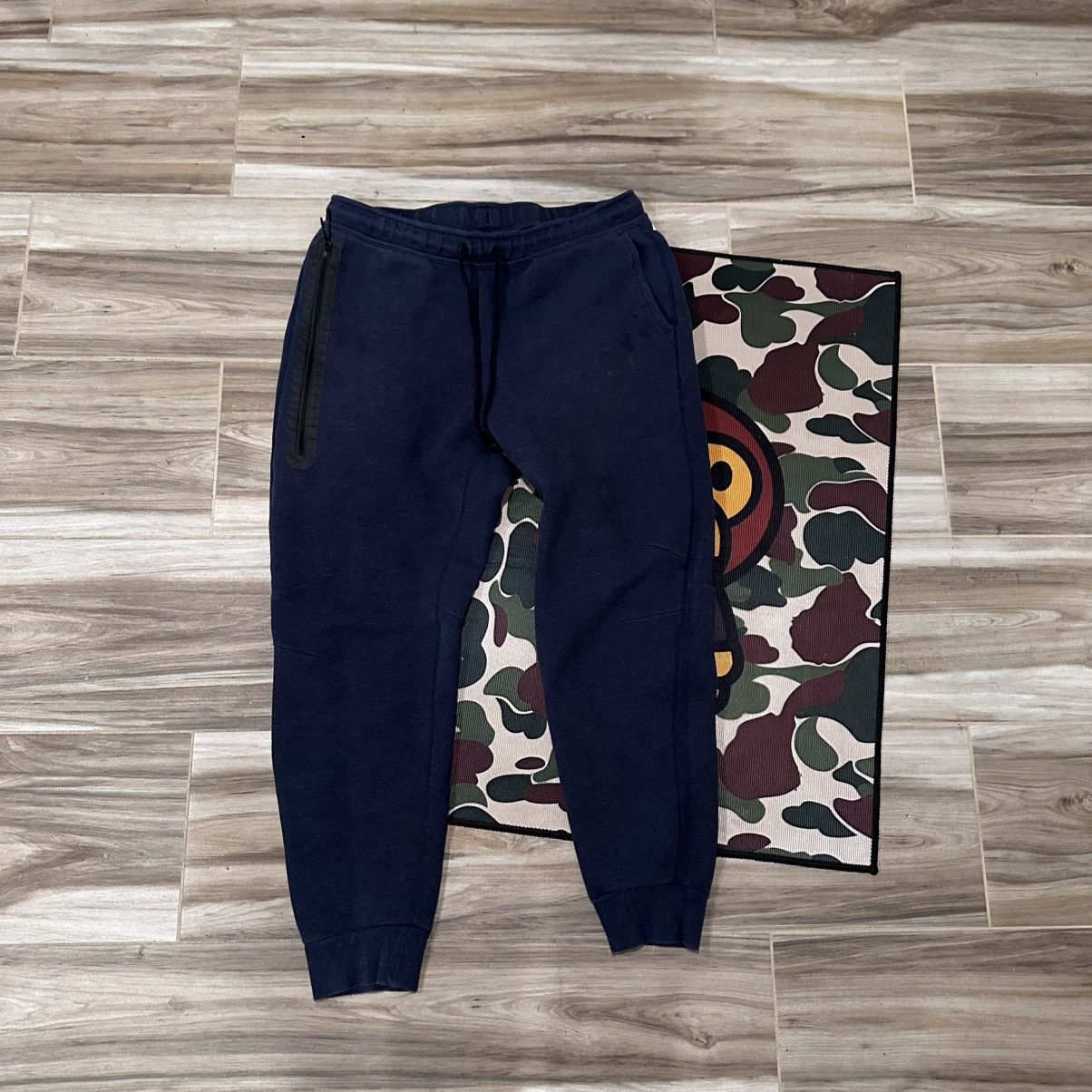 Nike Navy blue Nike Tech Fleece Joggers Size US 38 / EU 54 - 1 Thumbnail