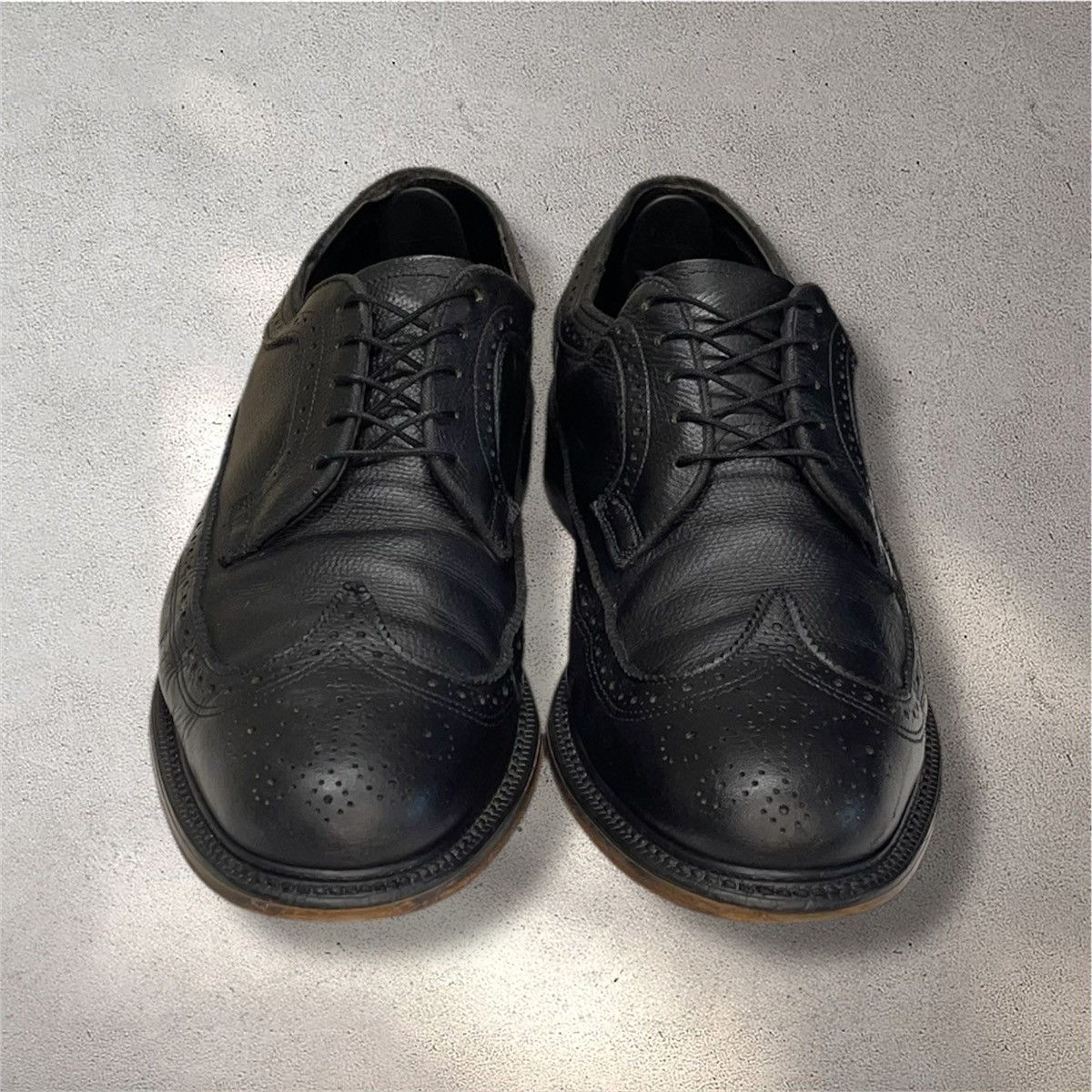Vitaly Design Vintage EXECUTIVE IMPERIALS Leather Oxford Dress Vibram Shoe Size US 10.5 / EU 43-44 - 4 Thumbnail