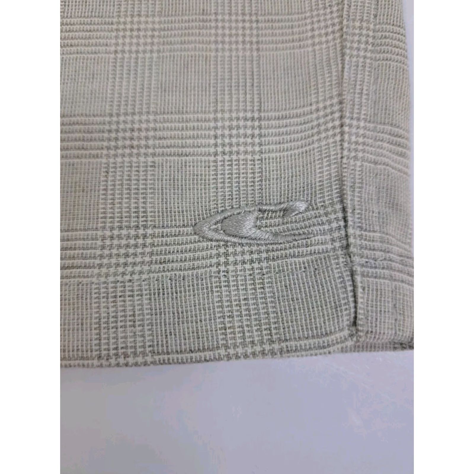 O'Neill NWT O'Neill Mens Chino Shorts 30 Tan Plaid Stretch Flat Front Zip Pockets Logo Beach 10in Inseam Size US 30 / EU 46 - 5 Thumbnail