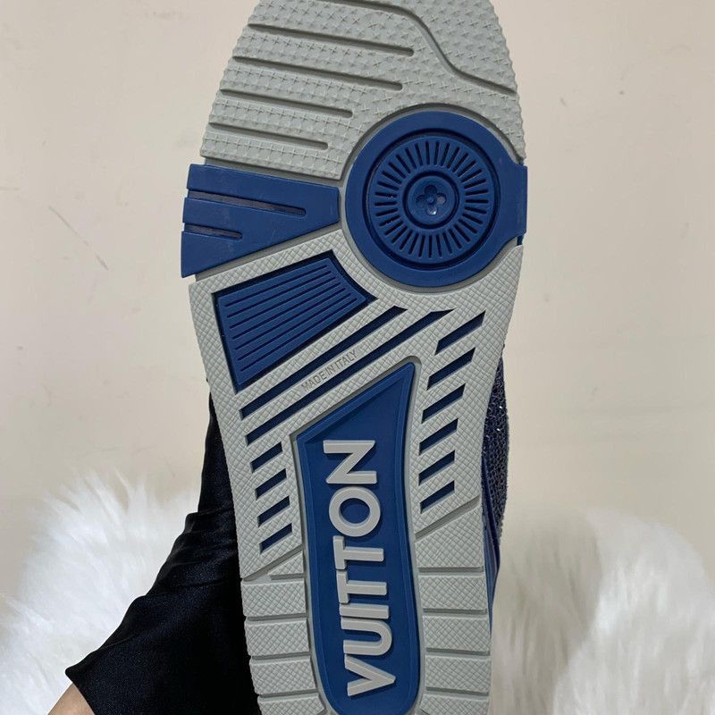Louis Vuitton Louis Vuitton Colorful Sparkling Trainer Sneakers -2505 Size US 7.5 / EU 40-41 - 8 Thumbnail