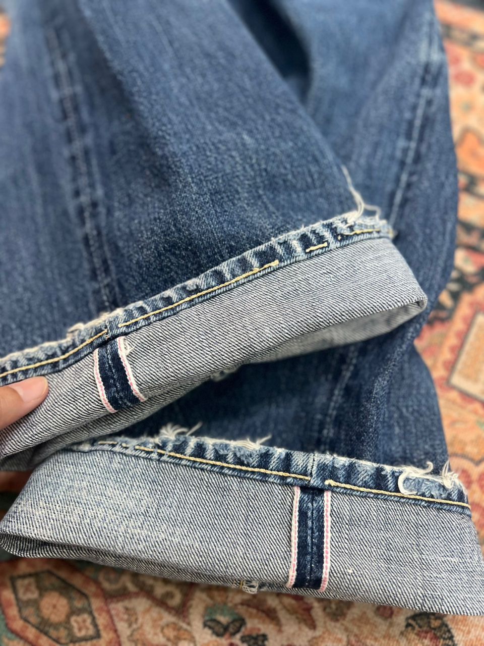 Sugar Cane Vintage Sugar Cane Lot 1947 World War 2 jeans Size US 31 - 9 Thumbnail