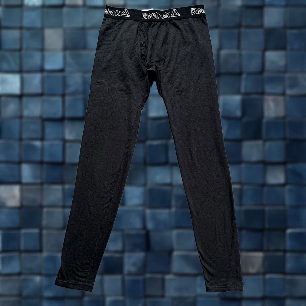 Reebok Reebok Pants Mens Small Black Warm Performance Base Layer Thermal Pro-Series EUC Size US 29 - 1 Thumbnail