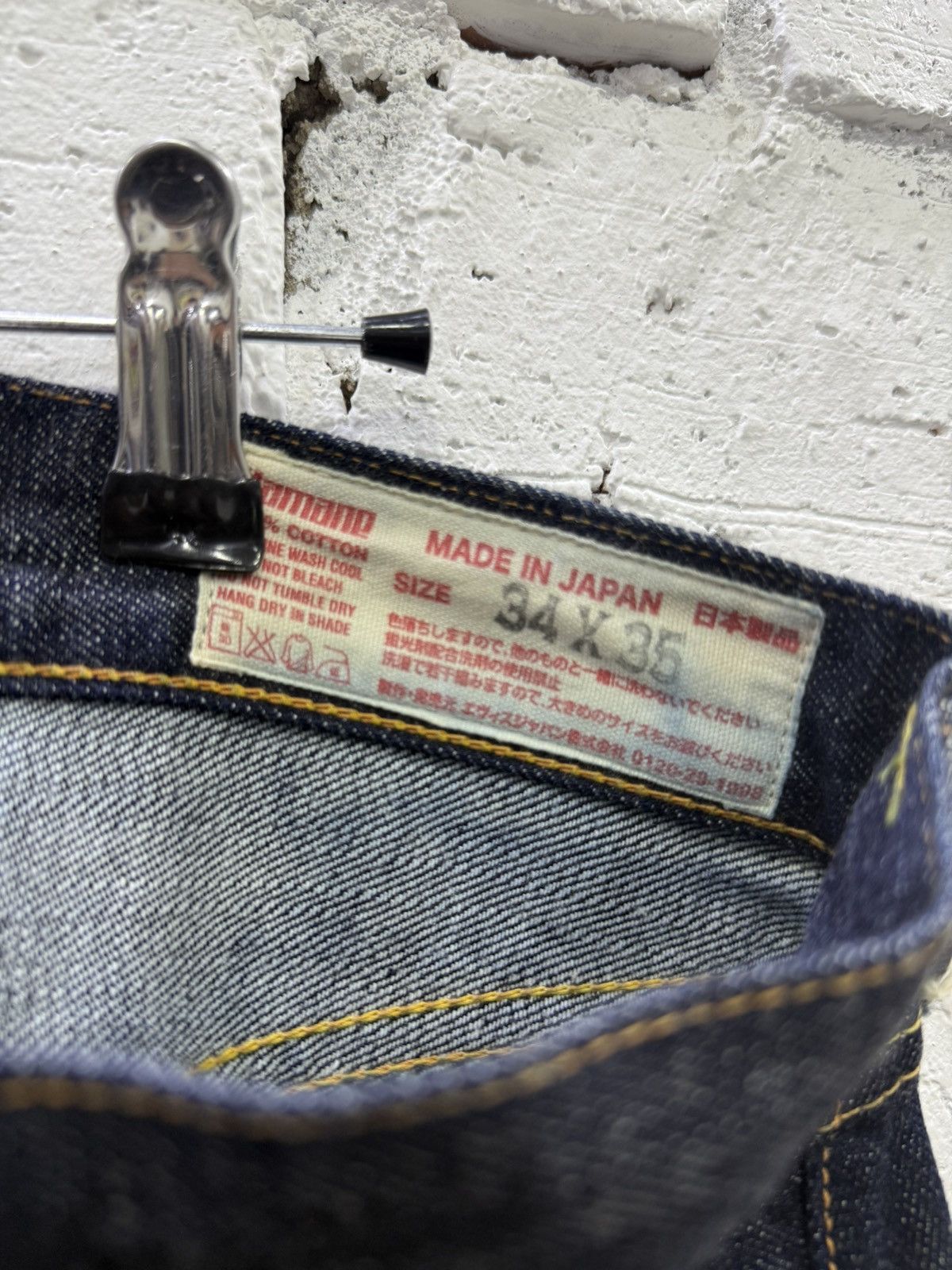 Evisu Vintage Og evisu jeans japan Size US 34 / EU 50 - 7 Thumbnail