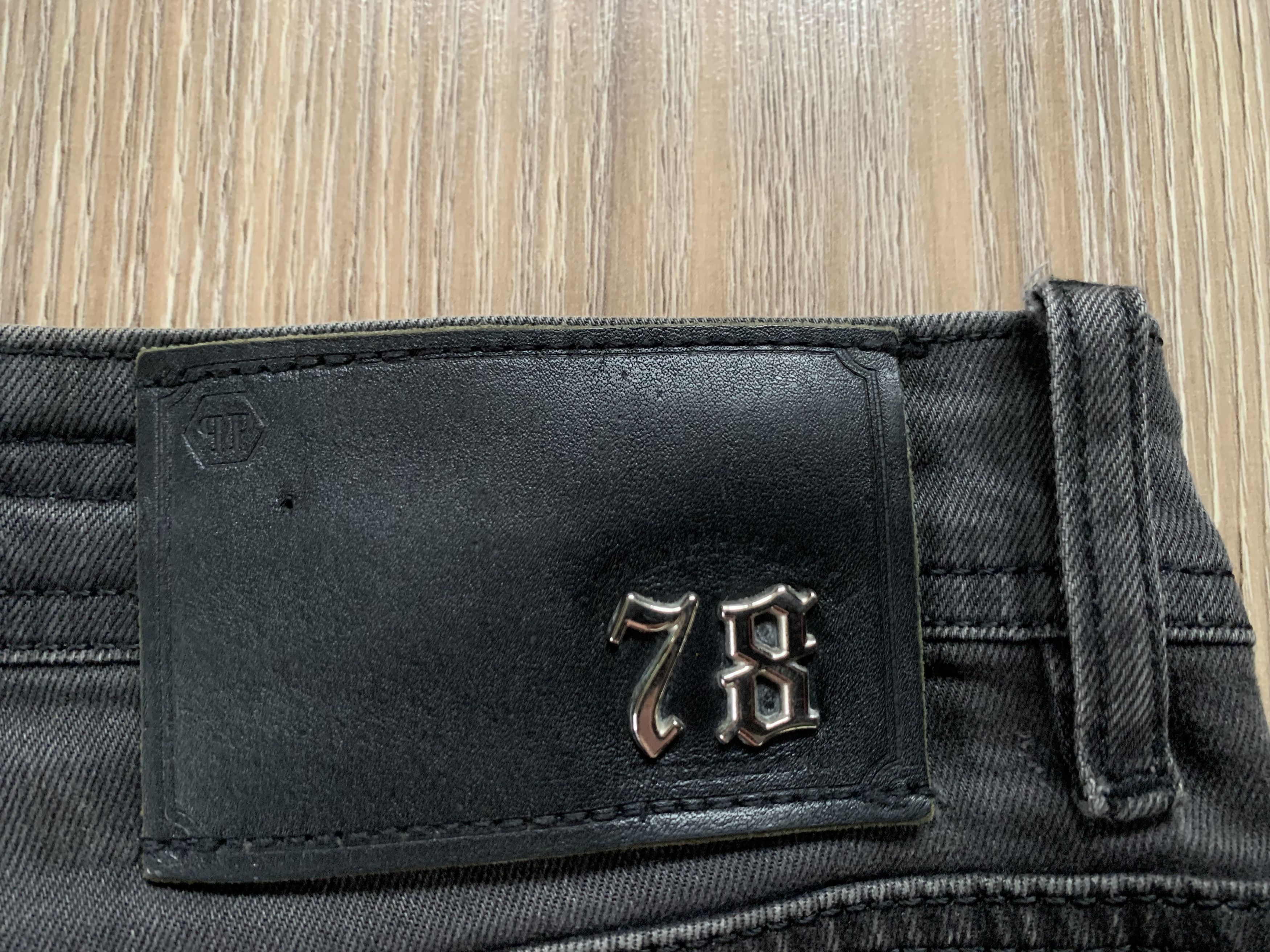 Philipp Plein Vintage Philipp Plein Straight Cut Black Dimond Jeans Size US 34 / EU 50 - 11 Thumbnail