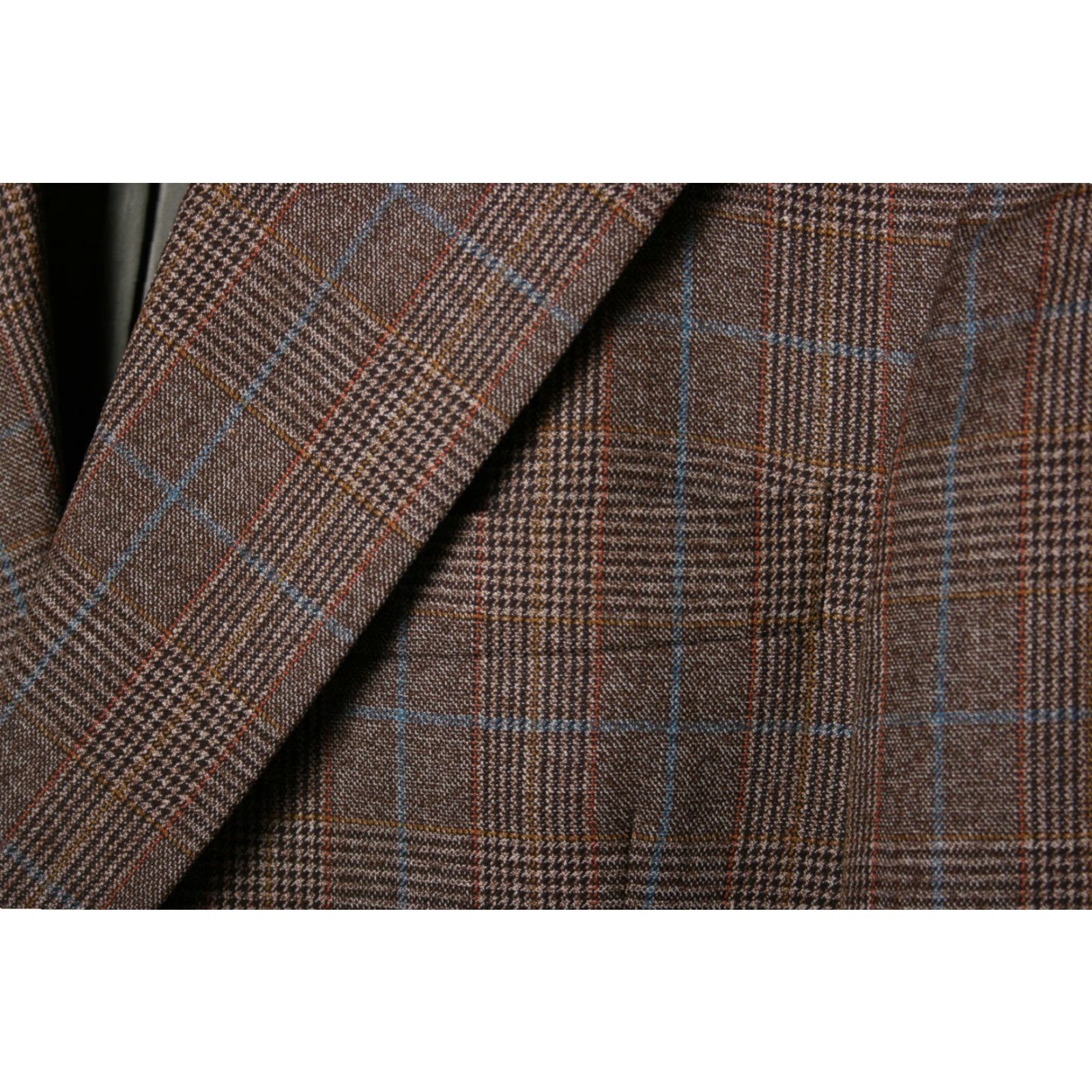Hart Schaffner Marx VINTAGE Hart Schaffner Marx Brown Prince of Wales Plaid Sport Coat 41L Men Size US XS / EU 42 / 0 - 3 Thumbnail
