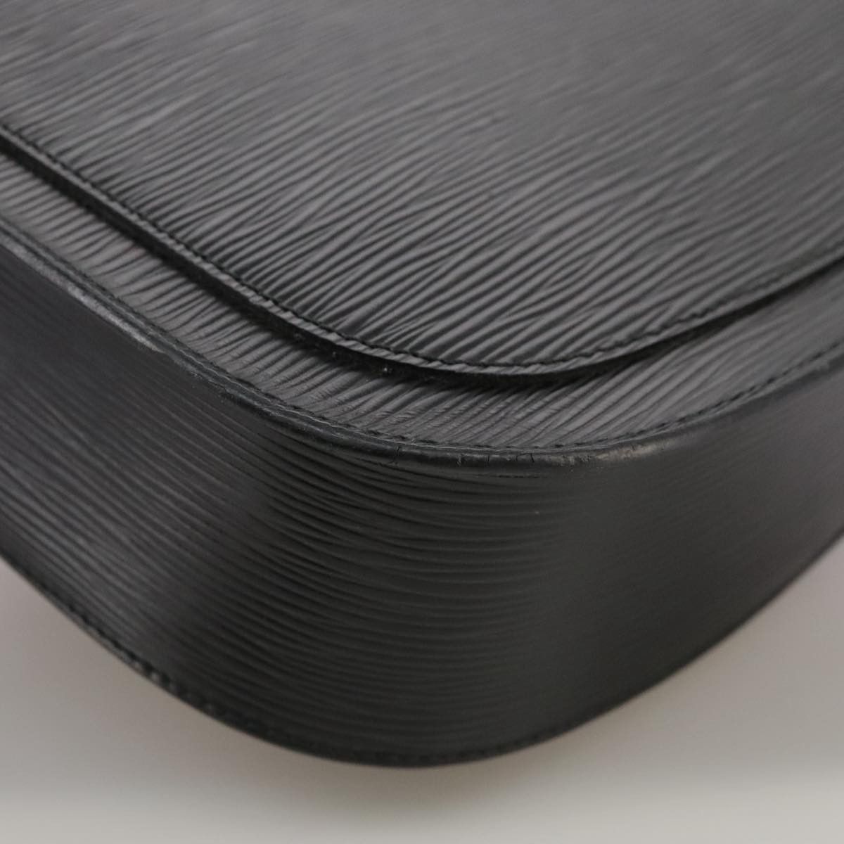 Louis Vuitton LOUIS VUITTON Epi Saint Cloud GM Shoulder Bag Black Noir Size ONE SIZE - 16 Thumbnail