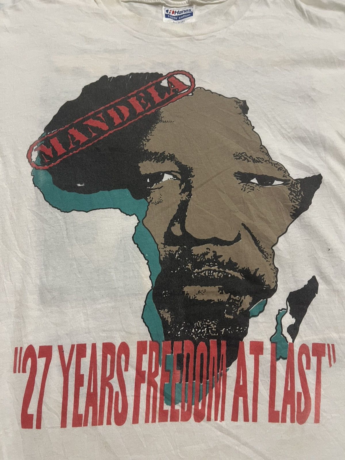 Other Vintage Nelson Mandela Size US L / EU 52-54 / 3 - 4 Thumbnail