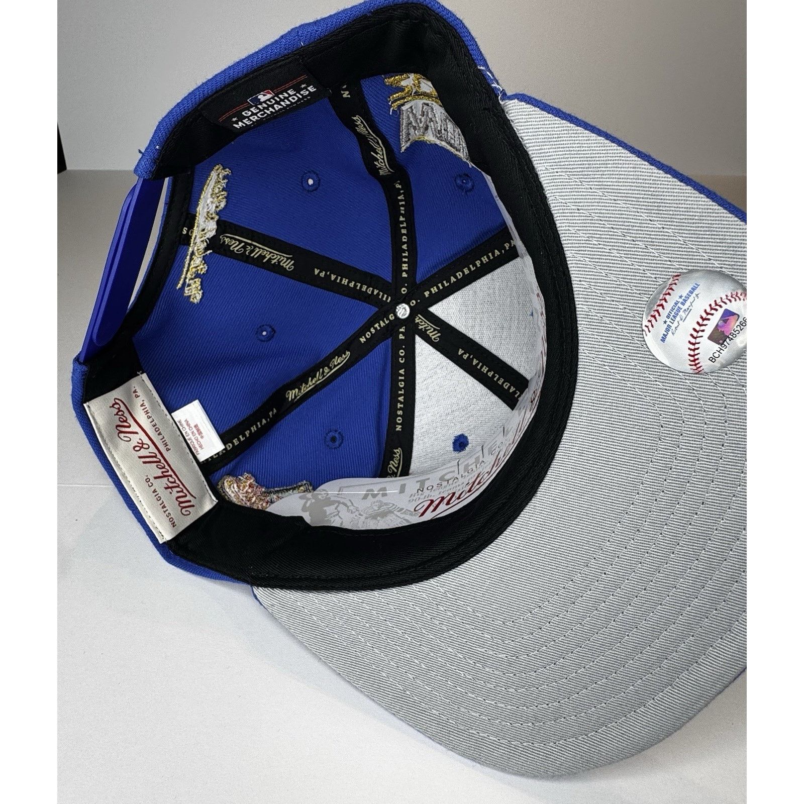 Mitchell & Ness Mitchell & Ness LA Dodgers 2020 World Series Snapback Hat Size ONE SIZE - 7 Thumbnail