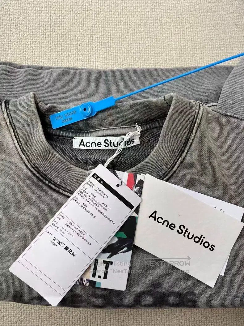 Acne Studios Acne Studios Loose Round Neck Long Sleeve Hooded Sweater W Size M / US 6-8 / IT 42-44 - 5 Thumbnail