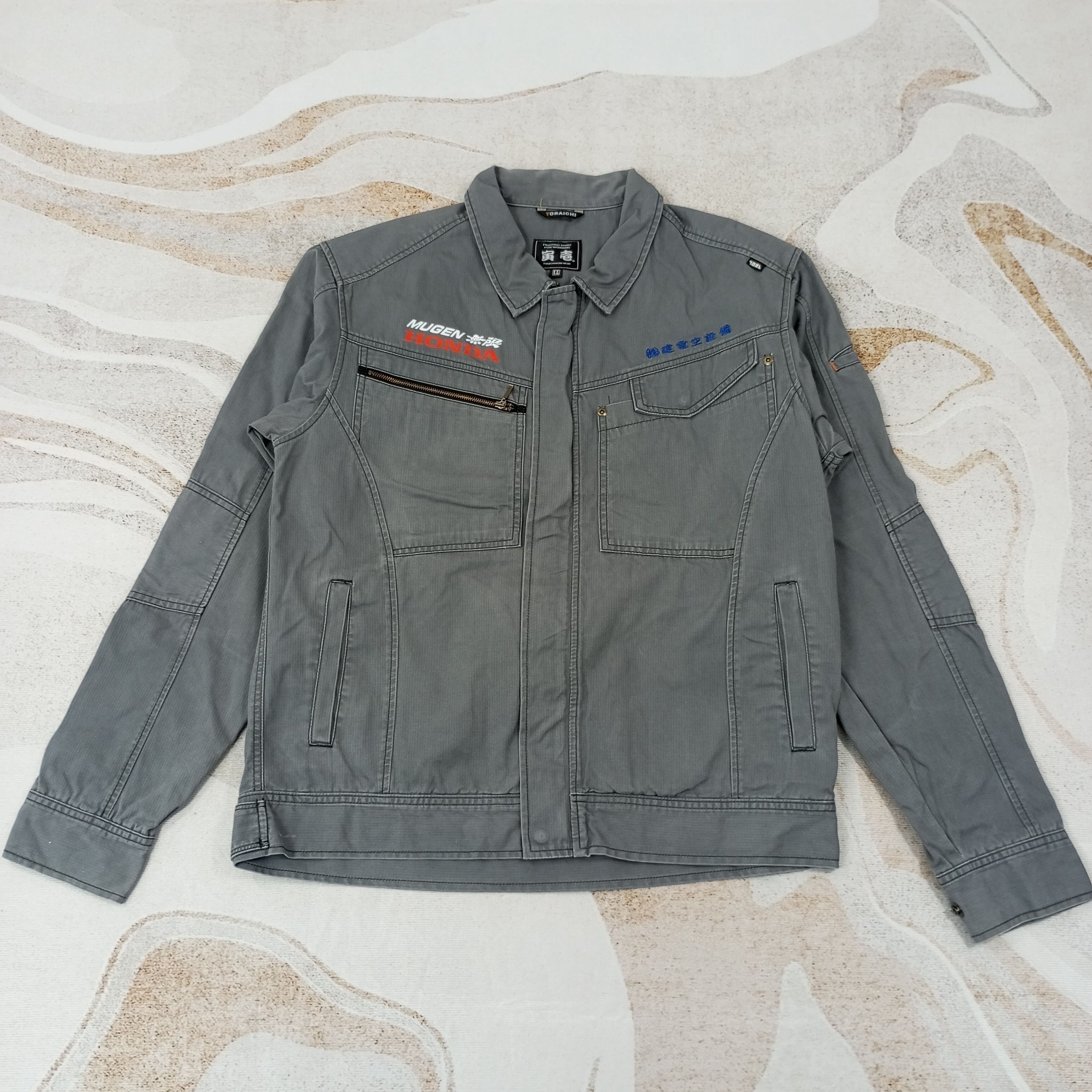 Japanese Brand Mugen Honda Motorsports Custom Art Jacket c229n19 Size US M / EU 48-50 / 2 - 3 Thumbnail