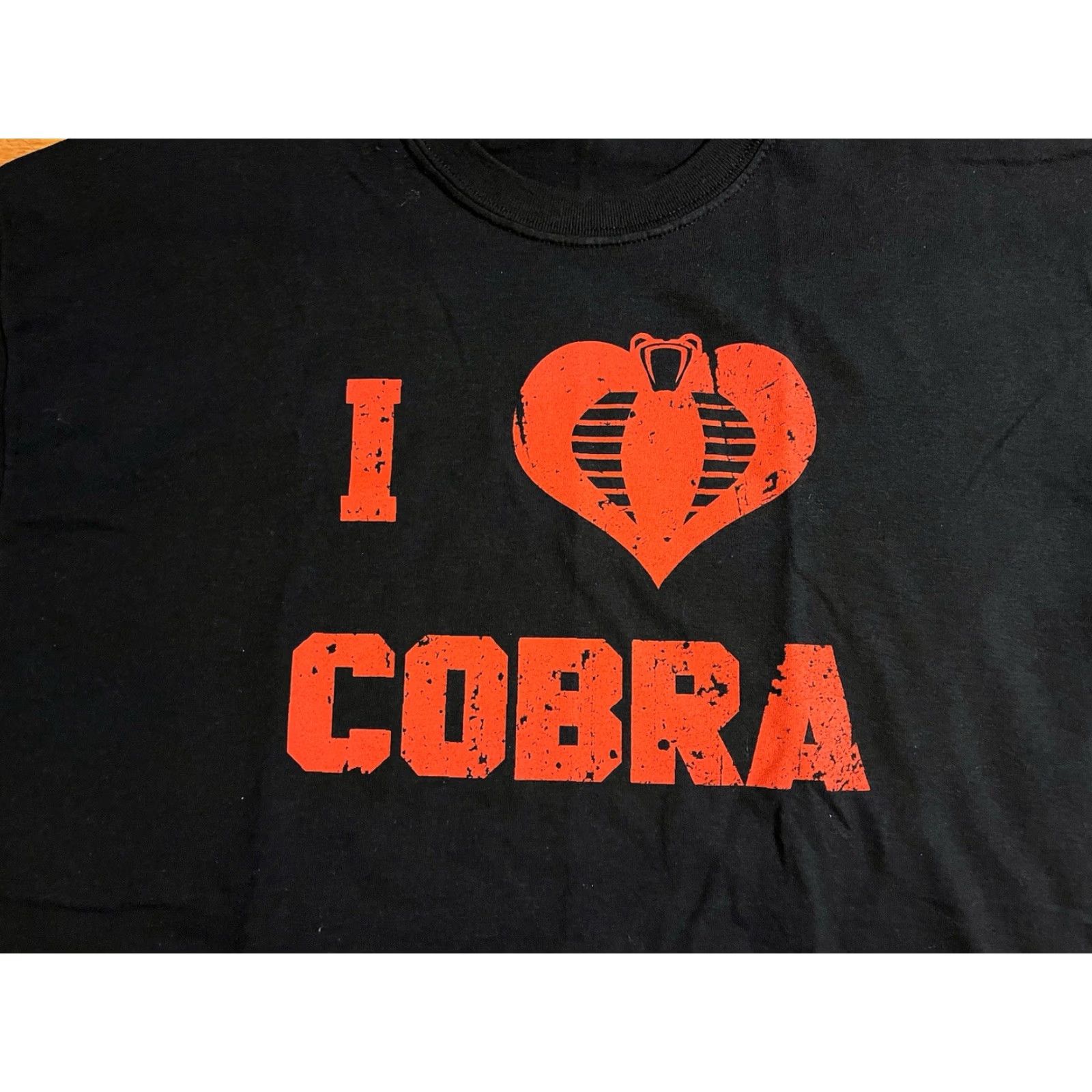 Vintage G.I. Joe Cobra Shirt Men’s XL Black Short Sleeve Crew Neck Graphic Print Vintage: No Size US XL / EU 56 / 4 - 3 Thumbnail