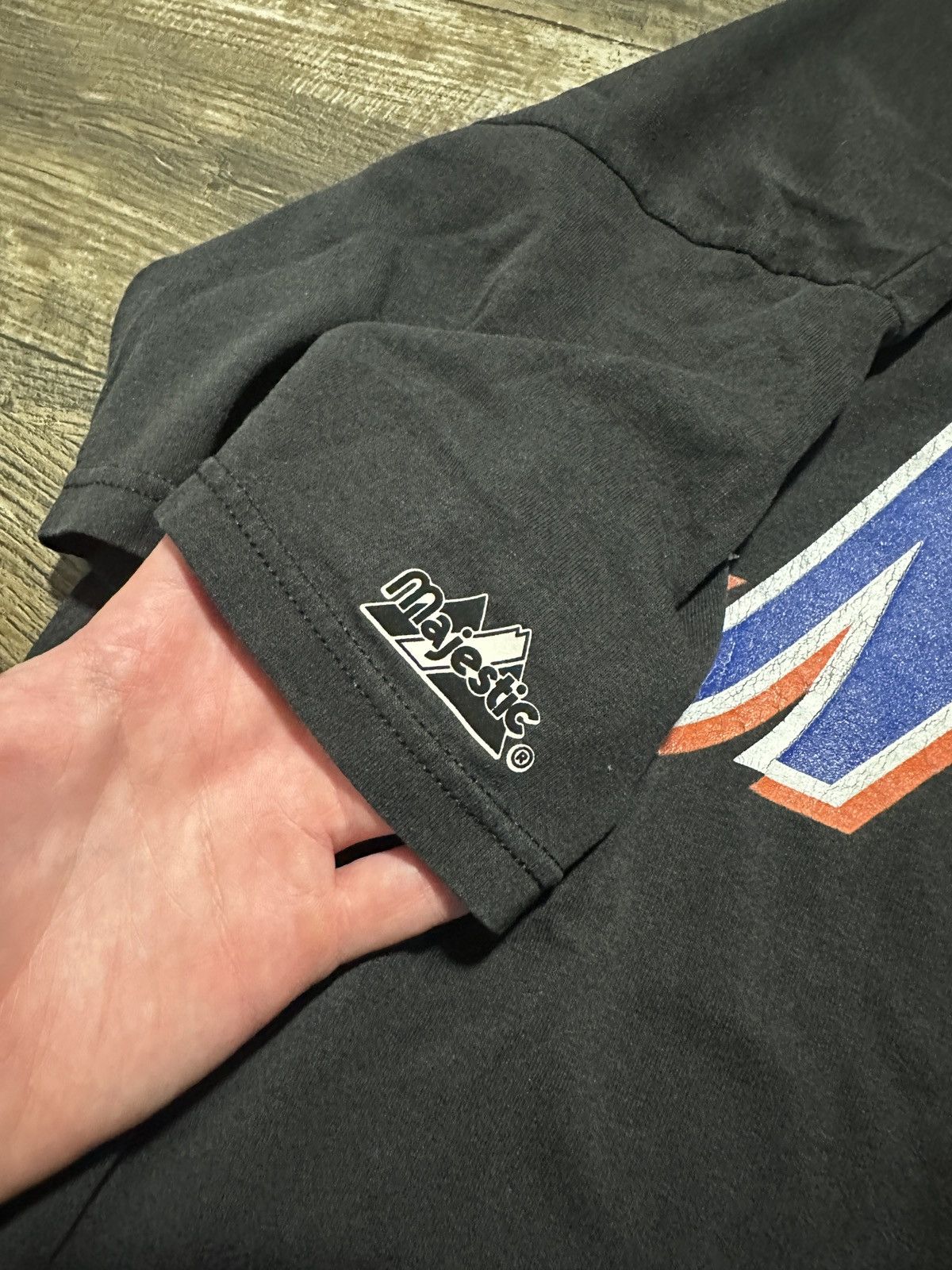 MLB Vintage 90s NY Mets Henley Tee Size US XL / EU 56 / 4 - 3 Thumbnail