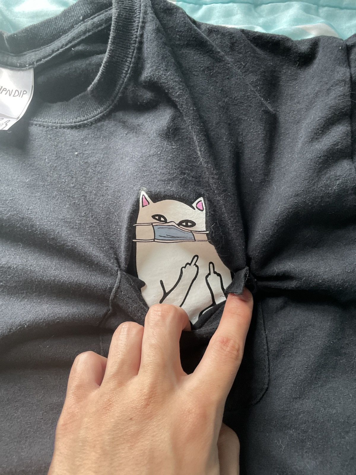 RIPNDIP “F*ck Covid” RipNDipT-shirt Size US M / EU 48-50 / 2 - 2 Thumbnail