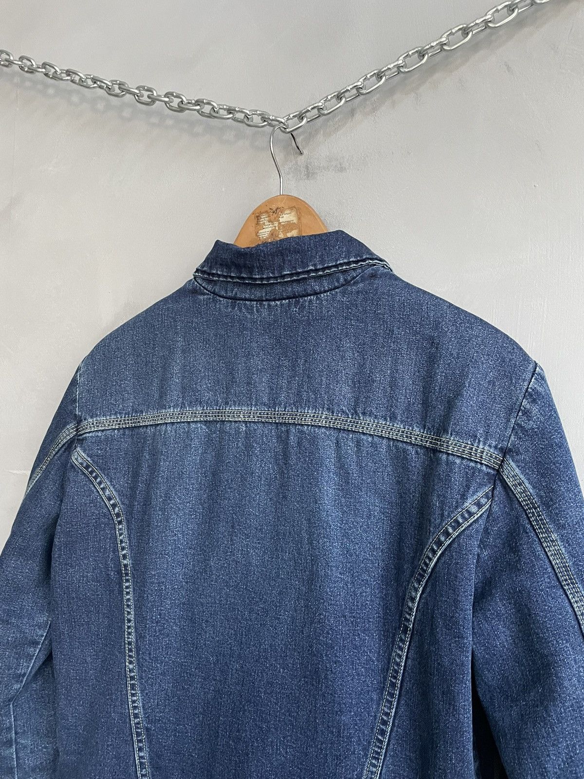 Diesel Diesel Blue fur lining Jacket Washed work jacket y2k hype Size US M / EU 48-50 / 2 - 12 Thumbnail