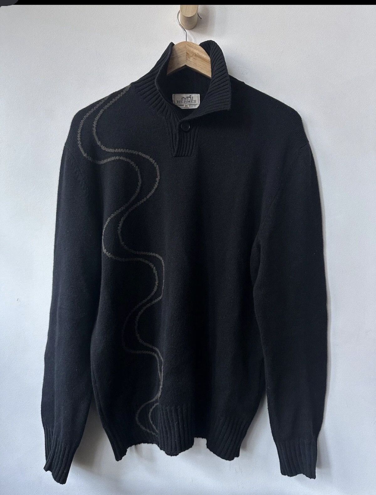 Hermes Hermes Cashmere Polo Size US L / EU 52-54 / 3 - 1 Thumbnail