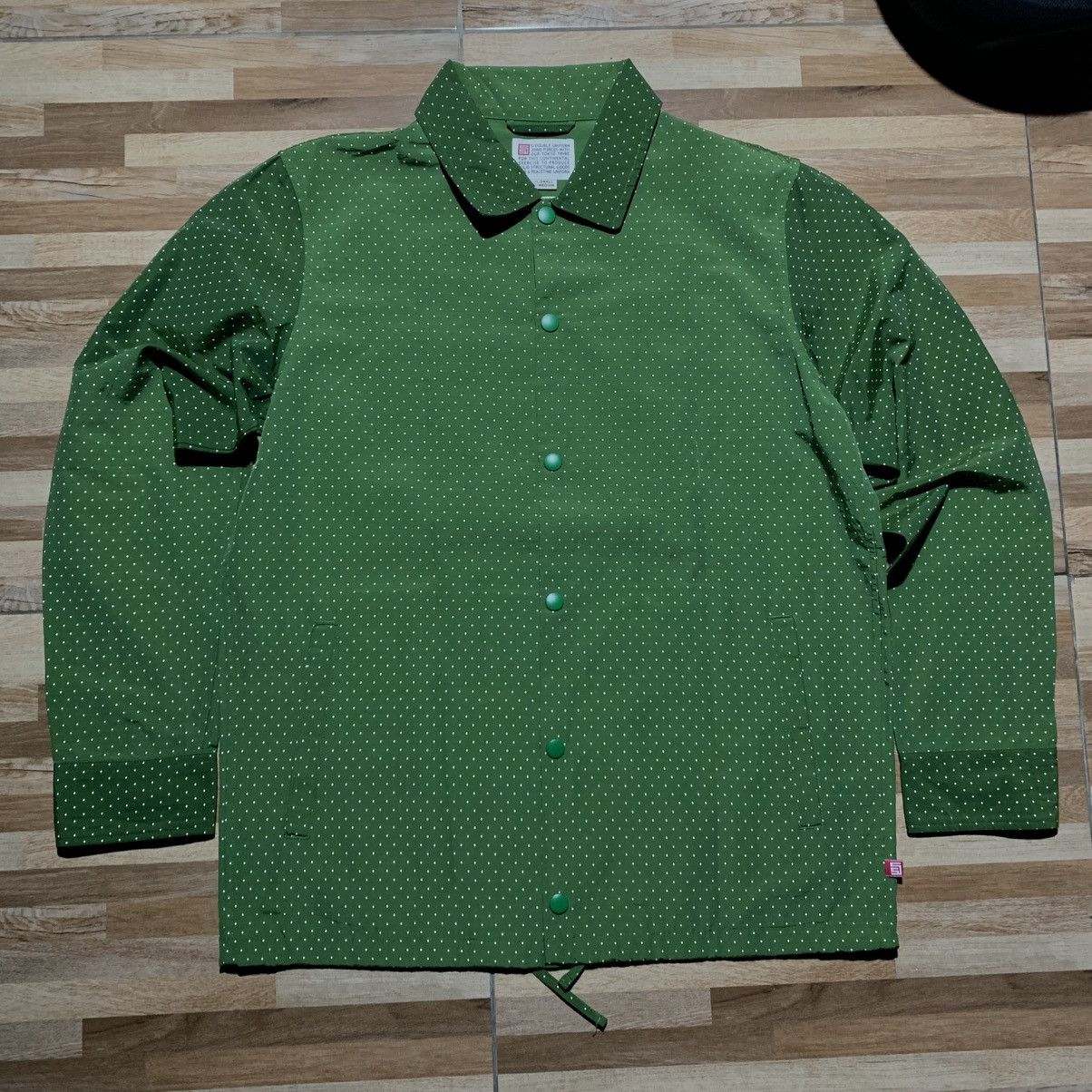 S/DOUBLE S/Double Shawnstussy Polka Embroidered Coach Jacket Size US L / EU 52-54 / 3 - 2 Thumbnail