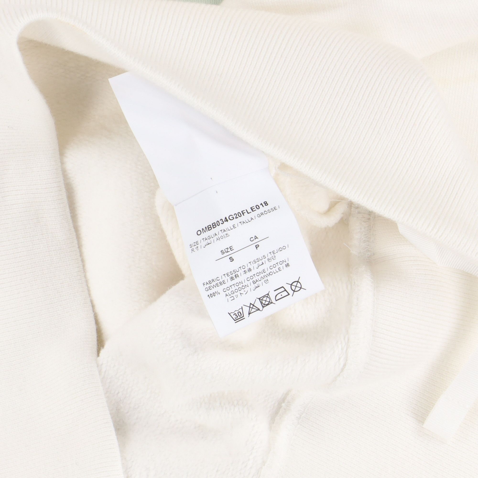 Off-White White Tape Arrows Logo Hoodie Size S / US 4 / IT 40 - 11 Thumbnail