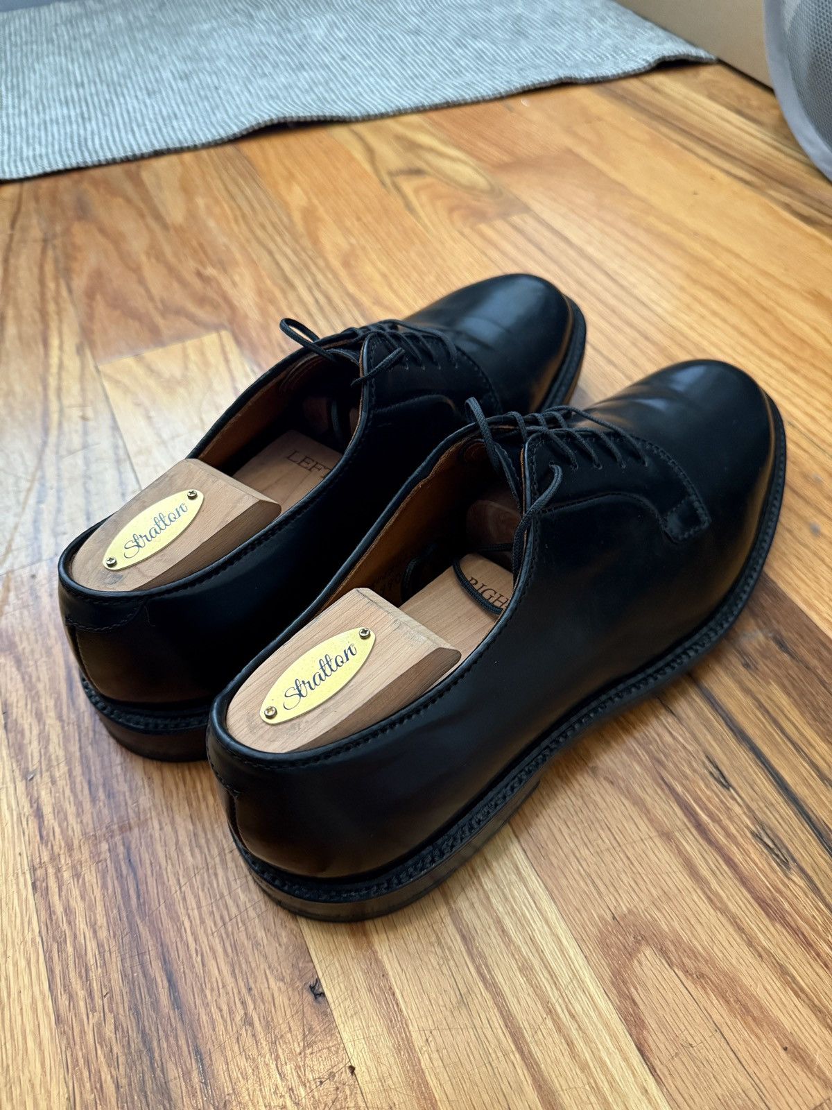 Alden Alden 9901 Plain Toe Blucher Size US 11.5 / EU 44-45 - 2 Thumbnail